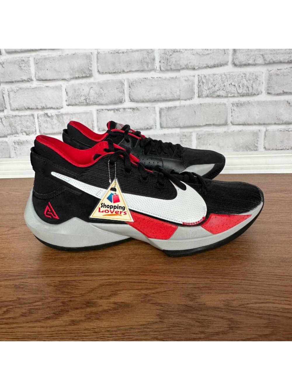 ⭐Nike Zoom Freak 2 Bred Sz 10 Men's Basketball Shoes Sneakers Black CK5424-003⭐